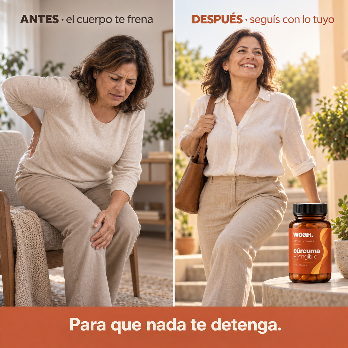Cúrcuma + jengibre
